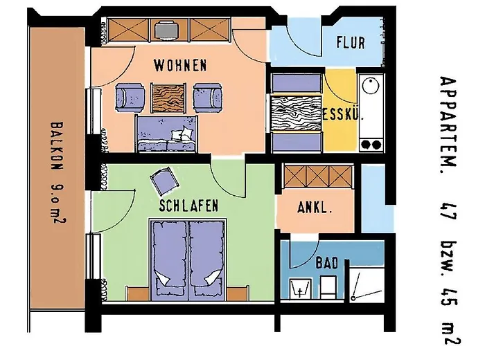 Appartementhaus Josef 3* Bad Füssing
